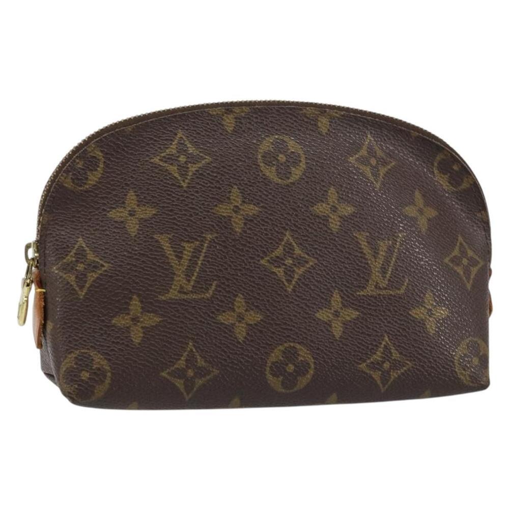 LOUIS VUITTON Monogram Pochette Cosmetic PM Pouch M43998 LV Auth BA9098